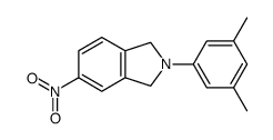 2-(3,5-dimethylphenyl)-5-nitroisoindoline结构式