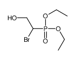 2-bromo-2-diethoxyphosphorylethanol结构式