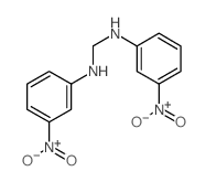 Methanediamine,N,N'-bis(3-nitrophenyl)-结构式