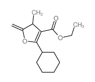 ethyl 2-cyclohexyl-4-methyl-5-methylidene-4H-furan-3-carboxylate picture