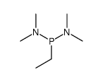 N-[dimethylamino(ethyl)phosphanyl]-N-methylmethanamine Structure