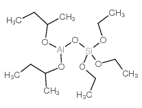 Aluminum,bis(2-butanolato)(triethyl orthosilicato-kO''')- structure