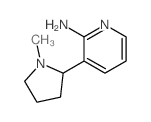 3-(1-methylpyrrolidin-2-yl)pyridin-2-amine structure