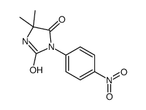 5,5-dimethyl-3-(4-nitrophenyl)imidazolidine-2,4-dione结构式