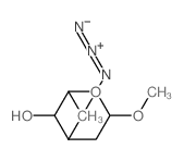 b-L-xylo-Hexopyranoside, methyl3-azido-2,3,6-trideoxy- (9CI) Structure