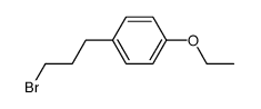 4-(3-bromo-propyl)-phenetole Structure