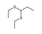 1,1-bis(ethylsulfanyl)propane结构式