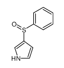 3-(phenylsulfinyl)-1H-pyrrole结构式