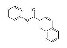 pyridin-2-yl naphthalene-2-carboxylate Structure