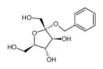 benzyl α-D-fructofuranoside结构式