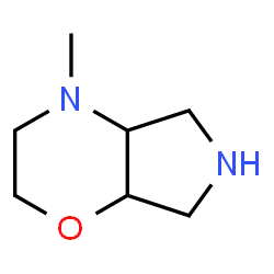 Pyrrolo[3,4-b]-1,4-oxazine, octahydro-4-methyl- (9CI) structure