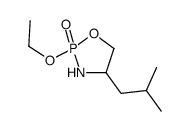 2-ethoxy-4-(2-methylpropyl)-1,3,2λ5-oxazaphospholidine 2-oxide结构式