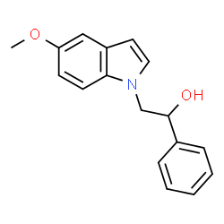 2-(5-methoxyindol-1-yl)-1-phenylethanol picture