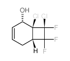 Bicyclo[4.2.0]oct-3-en-2-ol,1,8-dichloro-7,7,8-trifluoro-, (1a,2b,6a,8a)- (9CI) Structure