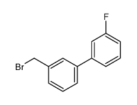 1-(bromomethyl)-3-(3-fluorophenyl)benzene结构式