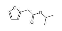 isopropyl (furan-2-yl)acetate Structure