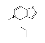 5-methyl-4-prop-2-enyl-4H-thieno[3,2-c]pyridine Structure