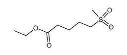 5-methanesulfonyl-valeric acid ethyl ester结构式