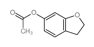 2,3-dihydrobenzofuran-6-yl acetate结构式