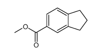 1H-Indene-5-Carboxylic Acid, 2,3-Dihydro-, Methyl Ester Structure