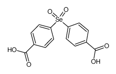 4,4'-selenonyl-di-benzoic acid Structure