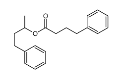 4-phenylbutan-2-yl 4-phenylbutanoate Structure