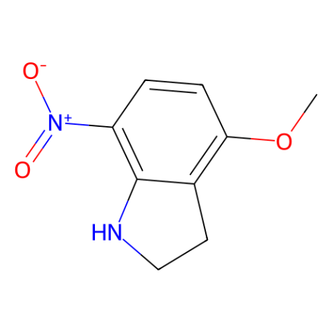 1H-Indole, 2,3-dihydro-4-methoxy-7-nitro picture