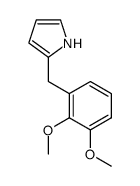 2-(2,3-Dimethoxybenzyl)-pyrrol结构式