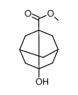 7-carbomethoxytricyclo(3.3.1.03,7)nonan-3-ol结构式