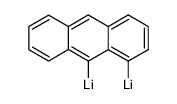 1,9-Dilithioanthracen Structure