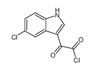 2-(5-chloro-1H-indol-3-yl)-2-oxoacetyl chloride结构式