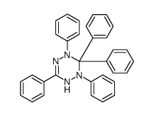 2,3,3,4,6-pentakis-phenyl-1H-1,2,4,5-tetrazine Structure