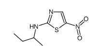 N-butan-2-yl-5-nitro-1,3-thiazol-2-amine Structure