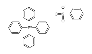 benzenesulfonate,tetraphenylphosphanium Structure