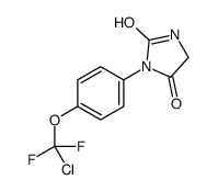 3-[4-[chloro(difluoro)methoxy]phenyl]imidazolidine-2,4-dione结构式