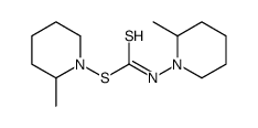 (2-methylpiperidin-1-yl) N-(2-methylpiperidin-1-yl)carbamodithioate Structure