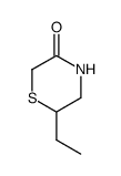 6-ETHYLTHIOMORPHOLIN-3-ONE结构式