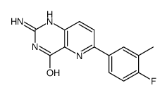2-amino-6-(4-fluoro-3-methylphenyl)-1H-pyrido[3,2-d]pyrimidin-4-one Structure