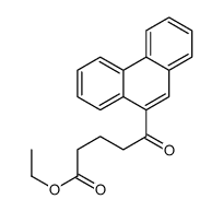 ETHYL 5-OXO-5-(9-PHENANTHRYL)VALERATE structure