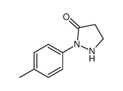 2-(4-methylphenyl)pyrazolidin-3-one Structure