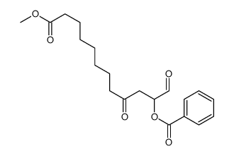 (12-methoxy-1,4,12-trioxododecan-2-yl) benzoate结构式