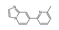 7-(6-methyl-pyridin-2-yl)-imidazo[1,2-a]pyridine结构式