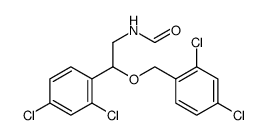 Formamide, N-[2-(2,4-dichlorophenyl)-2-[(2,4-dichlorophenyl)methoxy]ethyl] Structure