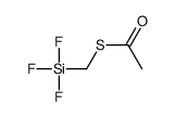 S-(trifluorosilylmethyl) ethanethioate结构式