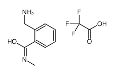 2-(aminomethyl)-N-methylbenzamide,2,2,2-trifluoroacetic acid Structure
