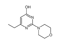 6-ethyl-2-morpholin-4-yl-1H-pyrimidin-4-one Structure