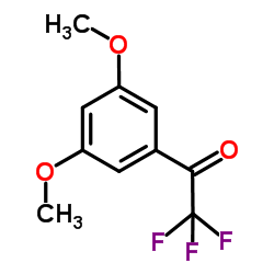 1-(3,5-Dimethoxyphenyl)-2,2,2-trifluoroethanone Structure
