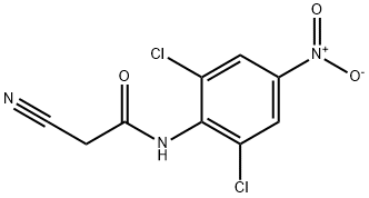 Acetamide, 2-cyano-N-(2,6-dichloro-4-nitrophenyl)-结构式