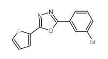 2-(3-Bromophenyl)-5-(thiophen-2-yl)-1,3,4-oxadiazole picture