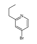 4-Bromo-2-propylpyridine Structure